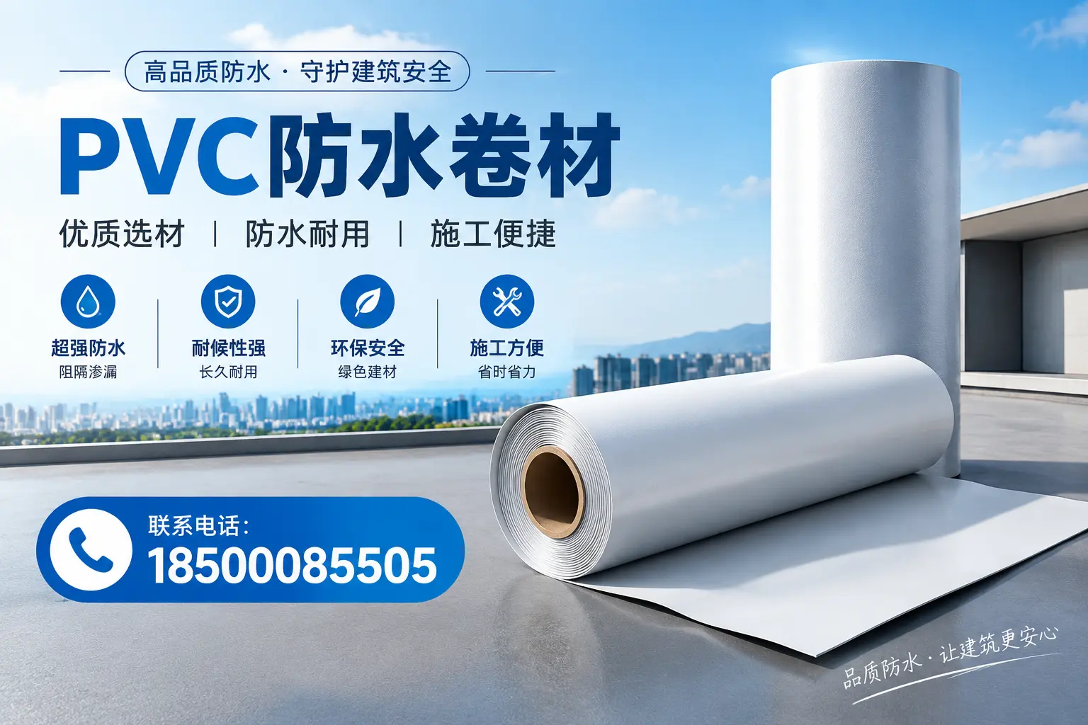 如何评估PVC防水卷材的性价比?抚州消费者必读