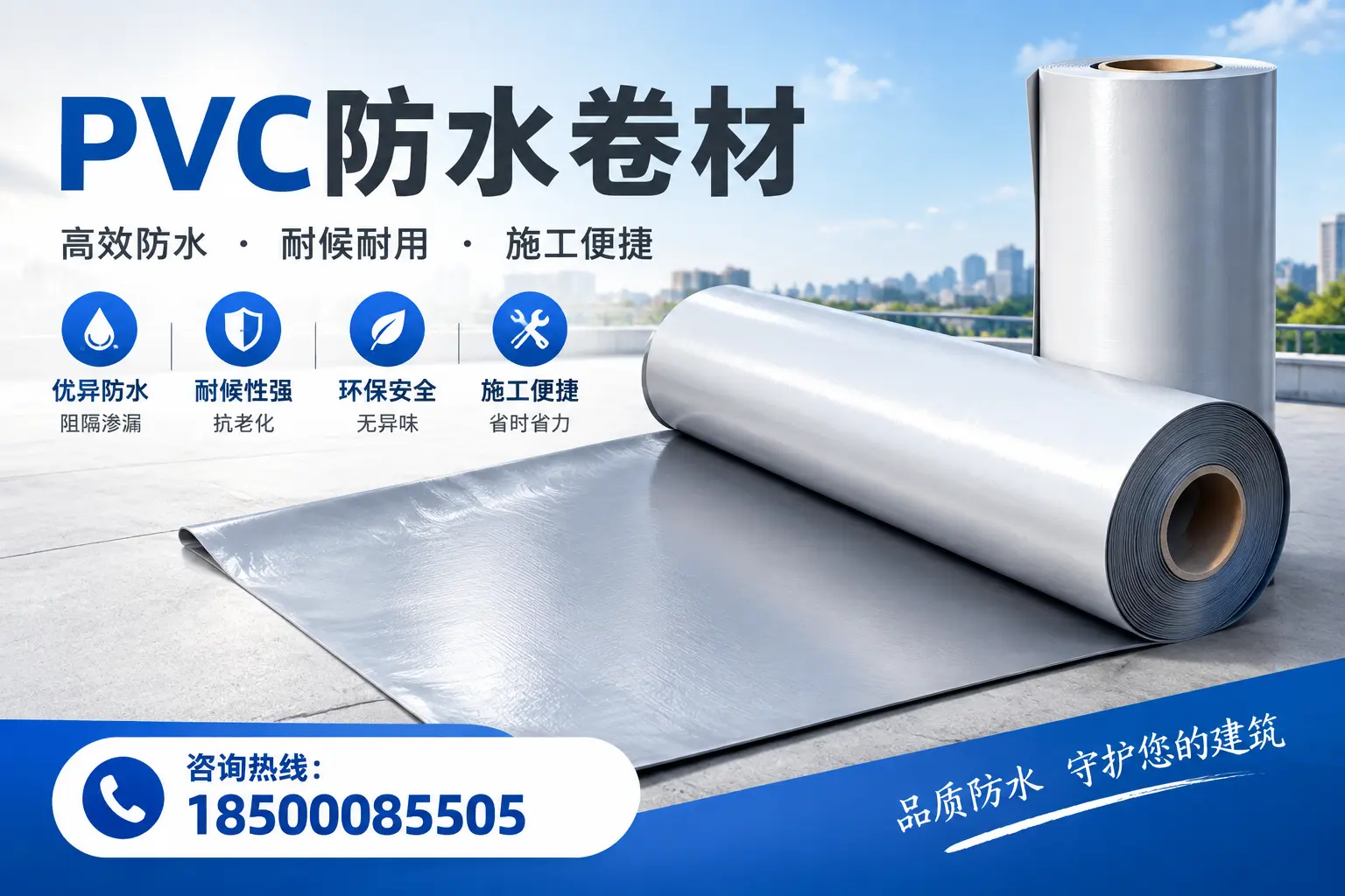 对比不同品牌PVC防水卷材的性价比,帮助抚州用户选择
